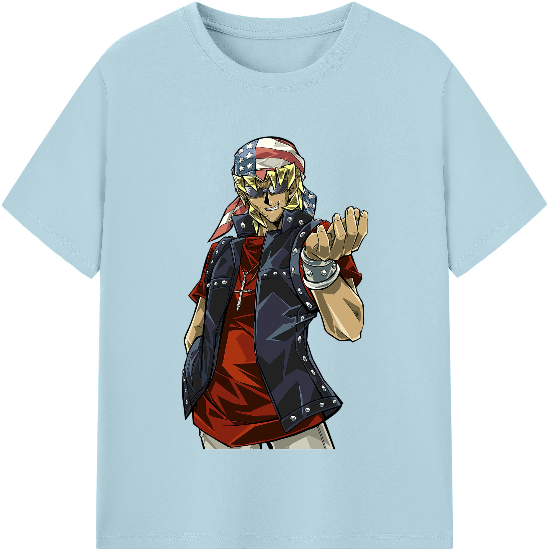 （画像用） 遊☆戯☆王 Yu-Gi-Oh! 綿100％半袖Tシャツ（フロントプリント）